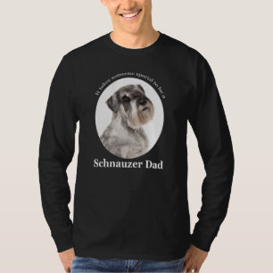 T-shirt papa Schnauzer