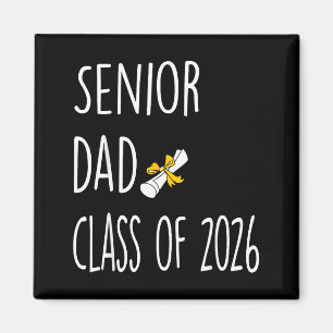 T-Shirt Papa Senior Stolz Papa Klasse Magnet