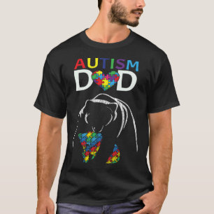 T-shirt Papa sensibilisation autisme enfant autistique sen