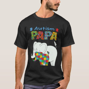 T-shirt Papa sensibilisation autisme enfant autistique sen