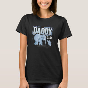 T-shirt Papa Sera Une Grossesse De Baby shower Eléphique B