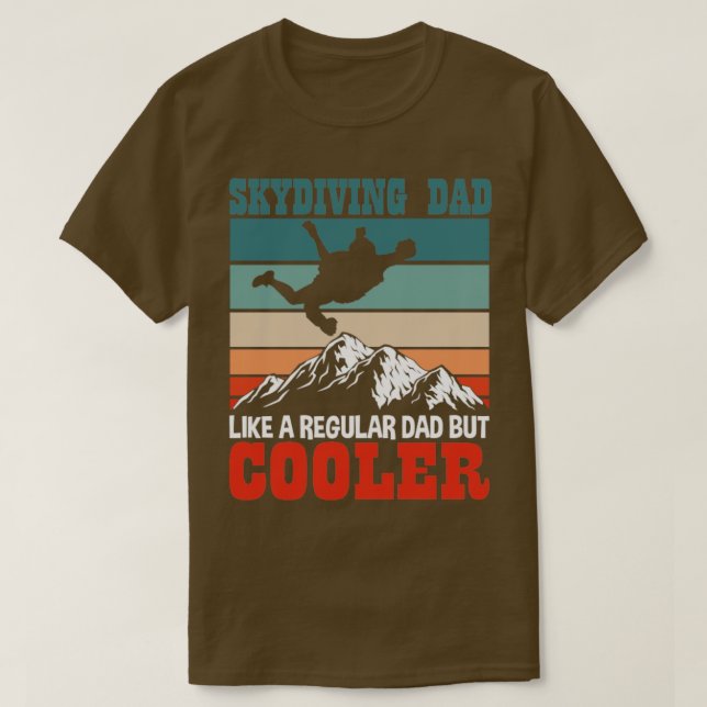 T-shirt Papa Skydiving (Design devant)