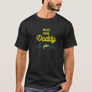 T-shirt Papa super cool pêche  Humour de pêcheur Papa dit