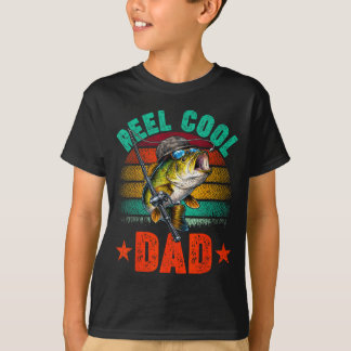 T-shirt Papa super cool pêche papa drôle fête des pères