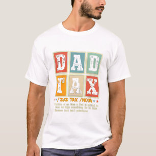 T-shirt Papa Tax Funny Foodie Humour de collation