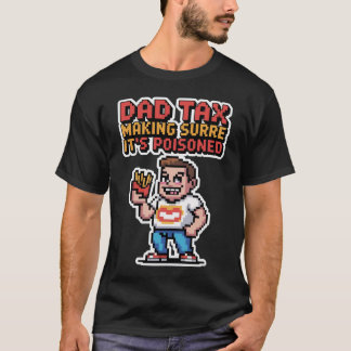 T-shirt Papa Tax Pixel Tee - Unité d'inspection des collat