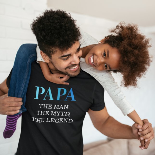 T-shirt Papa The Man (Créateur téléchargé)