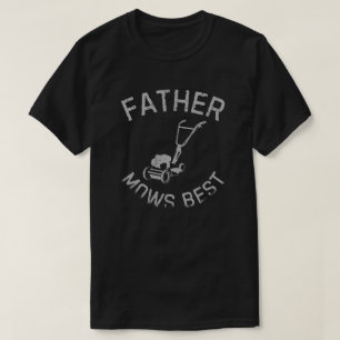 T-shirt Papa Tond le Mieux Texte Gris