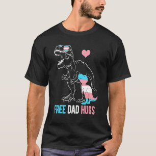 T-shirt Papa Trans libre serres Dinosaur Rex Daddy Transge
