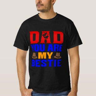 T-shirt Papa Tu Es Ma Bestie