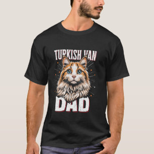 T-shirt Papa Turkish Van propriétaire de chats Turkish Van