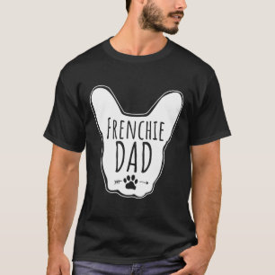 T-shirt Papa Vêtements Chien de taureaux français