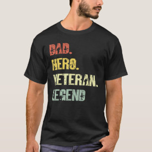 T-shirt Papa vétéran