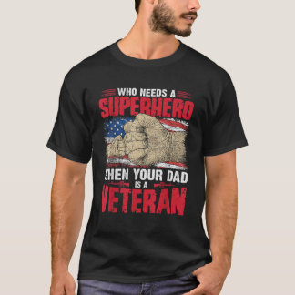 T-shirt Papa Vétérinaire Fête du Père Vétérinaire Papa Pou