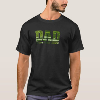 T-shirt Papa Vétérinaire Mythe Légende