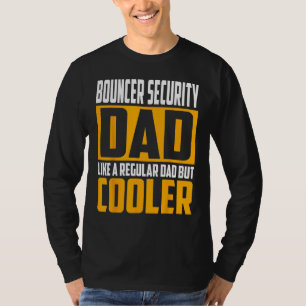 T-shirt Papa videur de sécurité pour hommes Comme un pap