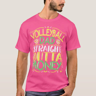 T-shirt Papa volley-ball