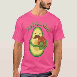 T-shirt Papacado Vegan Papa Fête des pères Fruit Avocado P