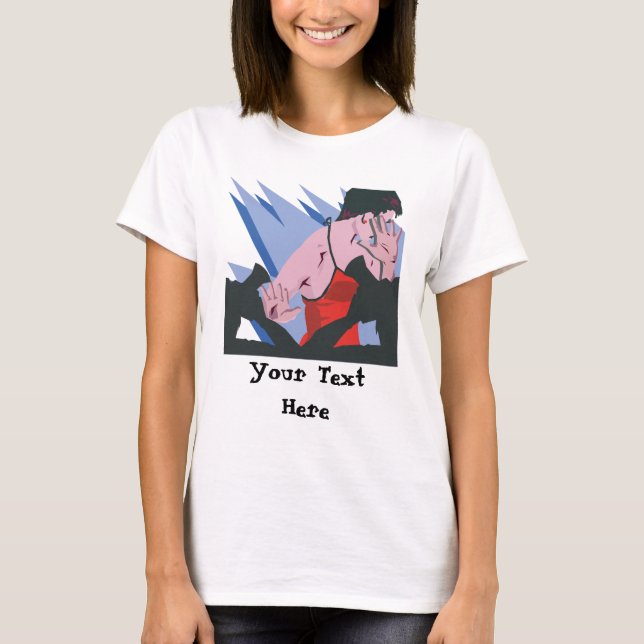 T-shirt Paparazzi Princess personnalisable (Devant)