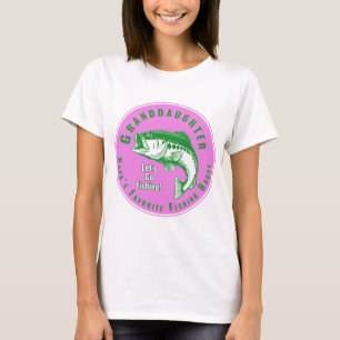 T-shirt Papa's Favori Fishing Buddy