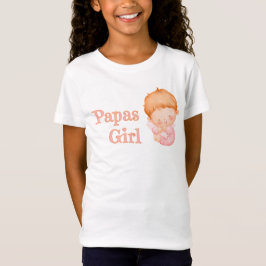 T-Shirt Papas Girls est mignonne