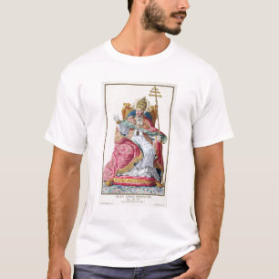 T-shirt Pape Pius VI (1717-99) de 'DES Estampes de