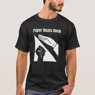 T-Shirt Paper Beats Rock