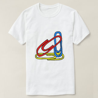 T-shirt Paperclips colorés
