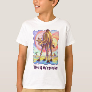 T-shirt Papeterie en chameau