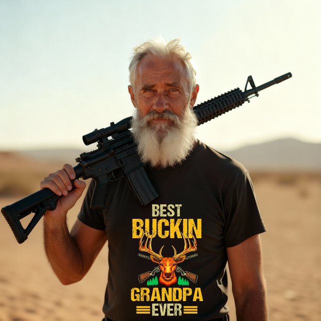 T-shirt Papi de Buckin le plus drôle (Créateur téléchargé)