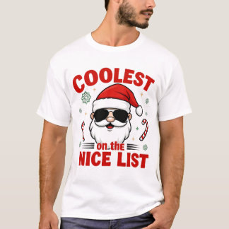 T-shirt Papi le plus cool sur la liste des gentils | Fêtes
