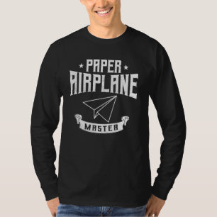 T-shirt Papier Avion Master Papier Volant Avion