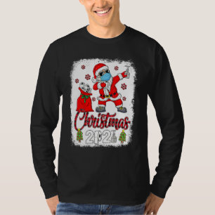 T-shirt Papier de toilette Père Noël Dabbing Face Mask 202