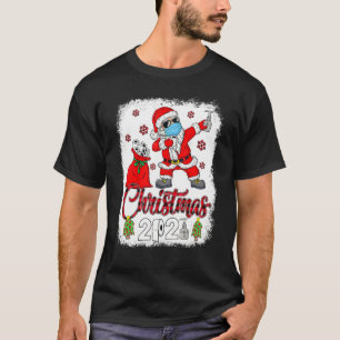 T-shirt Papier de toilette Père Noël Dabbing Face Mask 202
