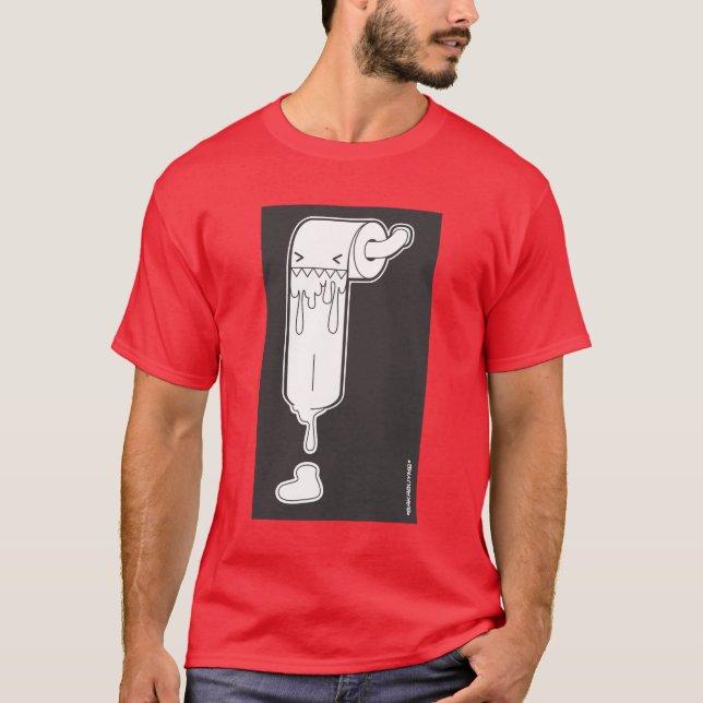 T-shirt Papier hygiénique (Devant)