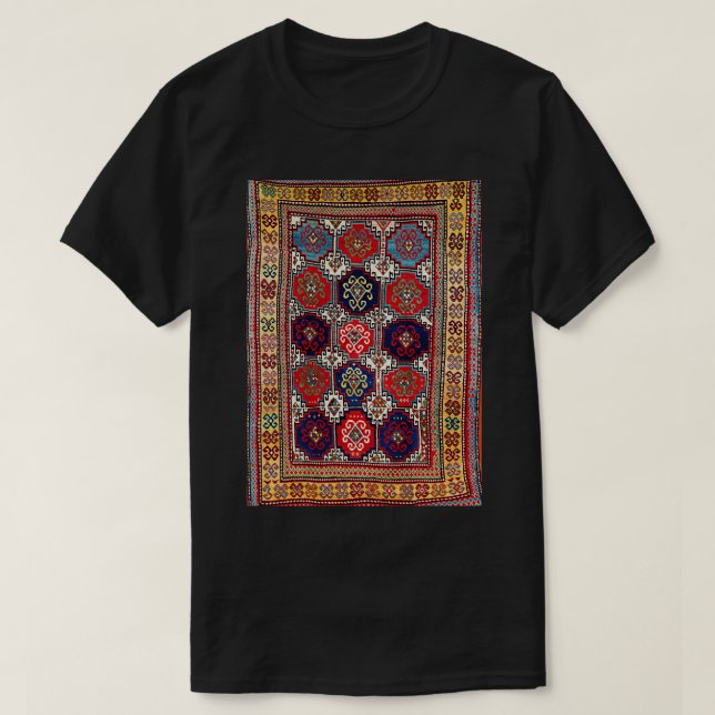 T-shirt Papier kazak blanc antique (Design devant)