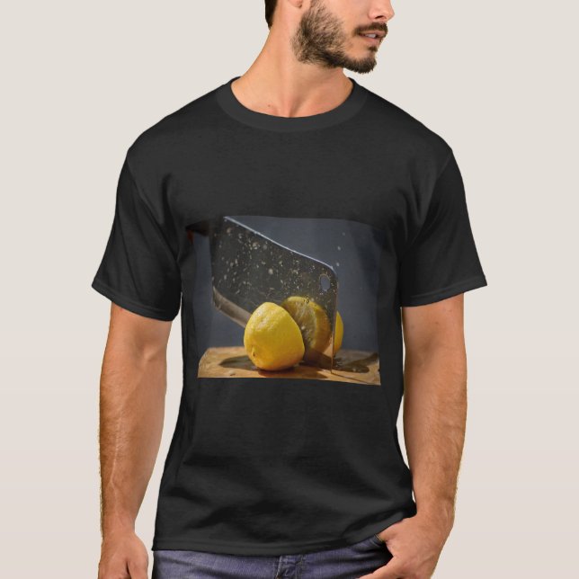 T-shirt Papier peint délicieux sans nourriture (Devant)