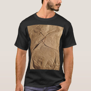 T-shirt Papier Recyclé : Texture écologique.