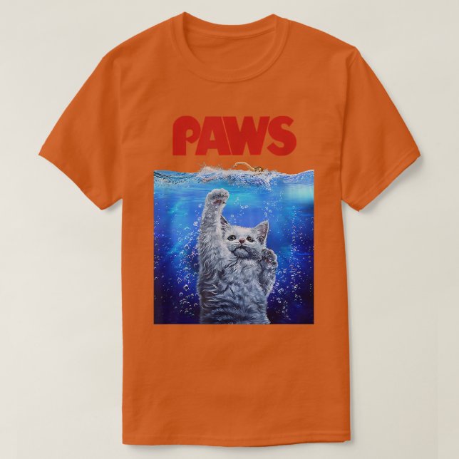 T-shirt Papiers Kitty Chat et les gens Top, Cute Funny Meo (Design devant)