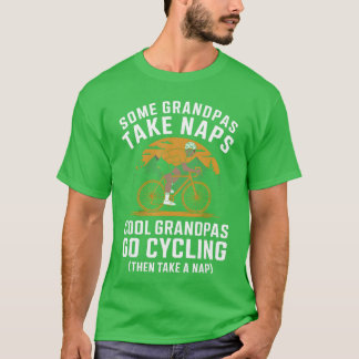 T-shirt Papiers vont faire du vélo Cycliste drôle Papy Fêt