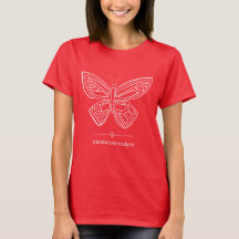 T-shirt papillon