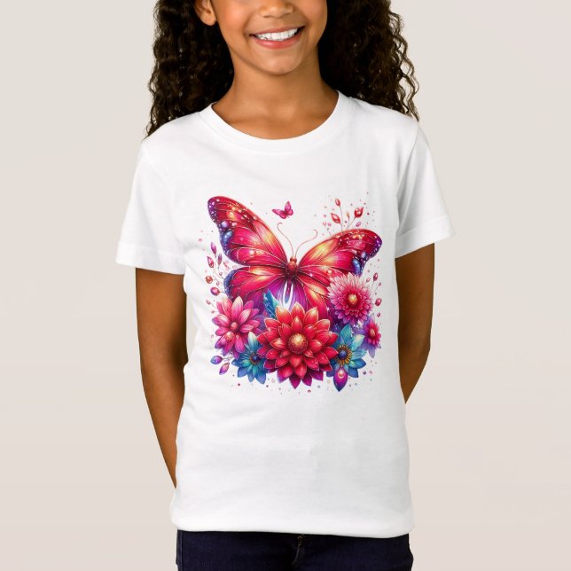 T-shirt papillon (Devant)