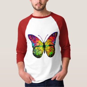 T-SHIRT PAPILLON ABSTRAIT