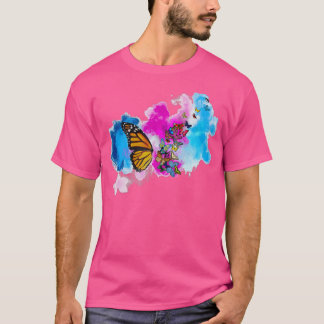 T-shirt Papillon aquarelle 2 1