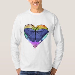 T-shirt Papillon au coeur