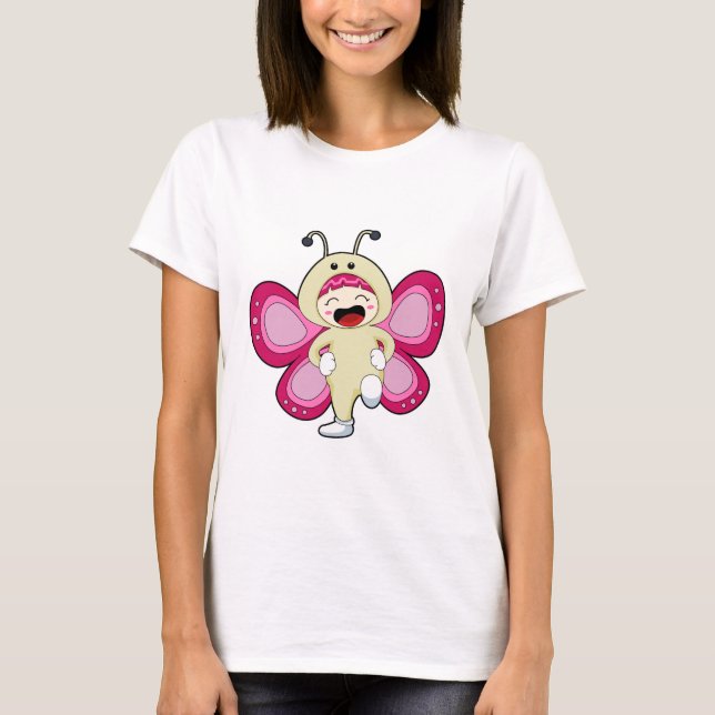 T-shirt Papillon avec costume (Devant)