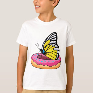 T-shirt Papillon avec Donut