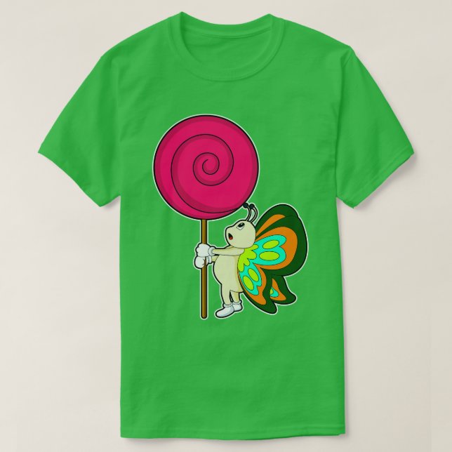 T-shirt Papillon avec Lollipop (Design devant)