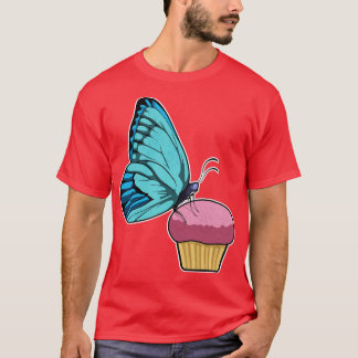 T-shirt Papillon avec muffin
