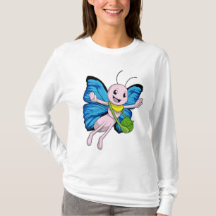 T-shirt Papillon avec sac à main